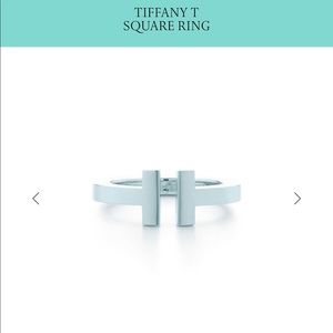 TIFFANY & CO T SQUARE RING